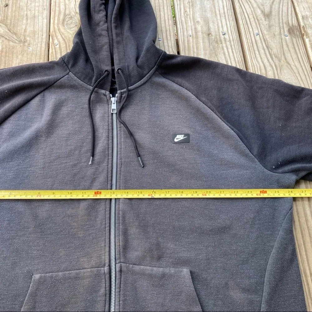 Nike Zip-Up Hoodie Small Nike Check Box - Picture 8 of 11